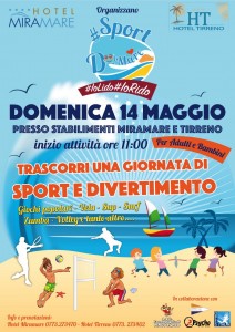 14 maggio sport d'amare