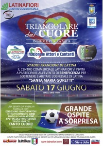 locandina partita del cuore
