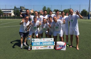 Latina&Sabaudia ta di Mare con la coppa pinky