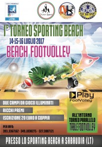 locandina foot volley grande
